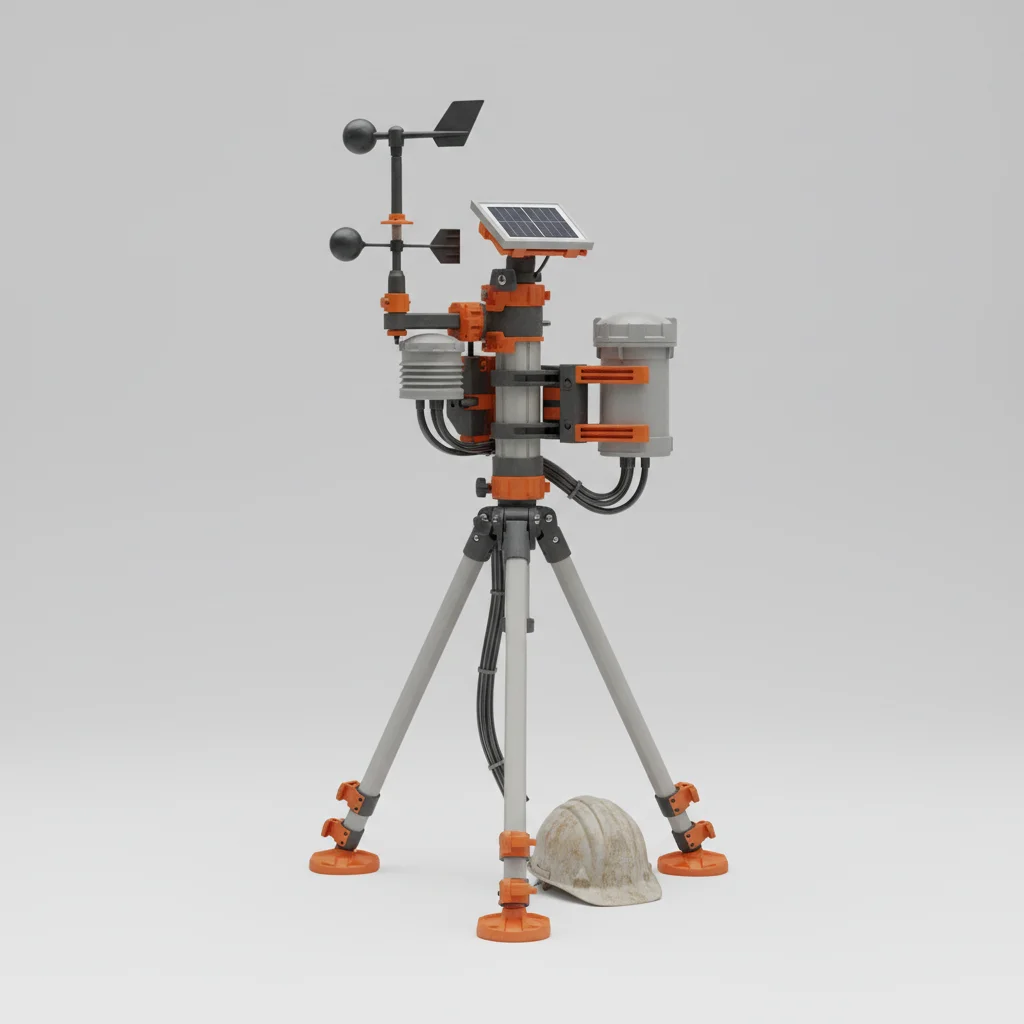 weather station for construction sites