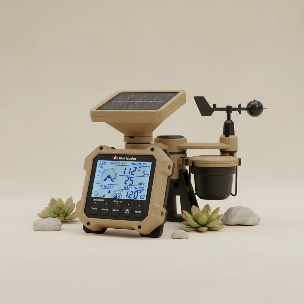 weather station for desert climates