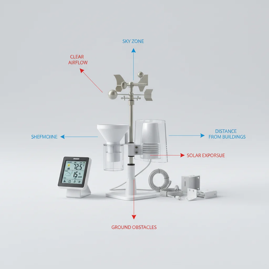 weather station placement